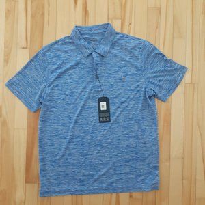 Atlantis Sailing Golf Shirt Medium. Easy Care, Quick Dry, Wicking. Size Large